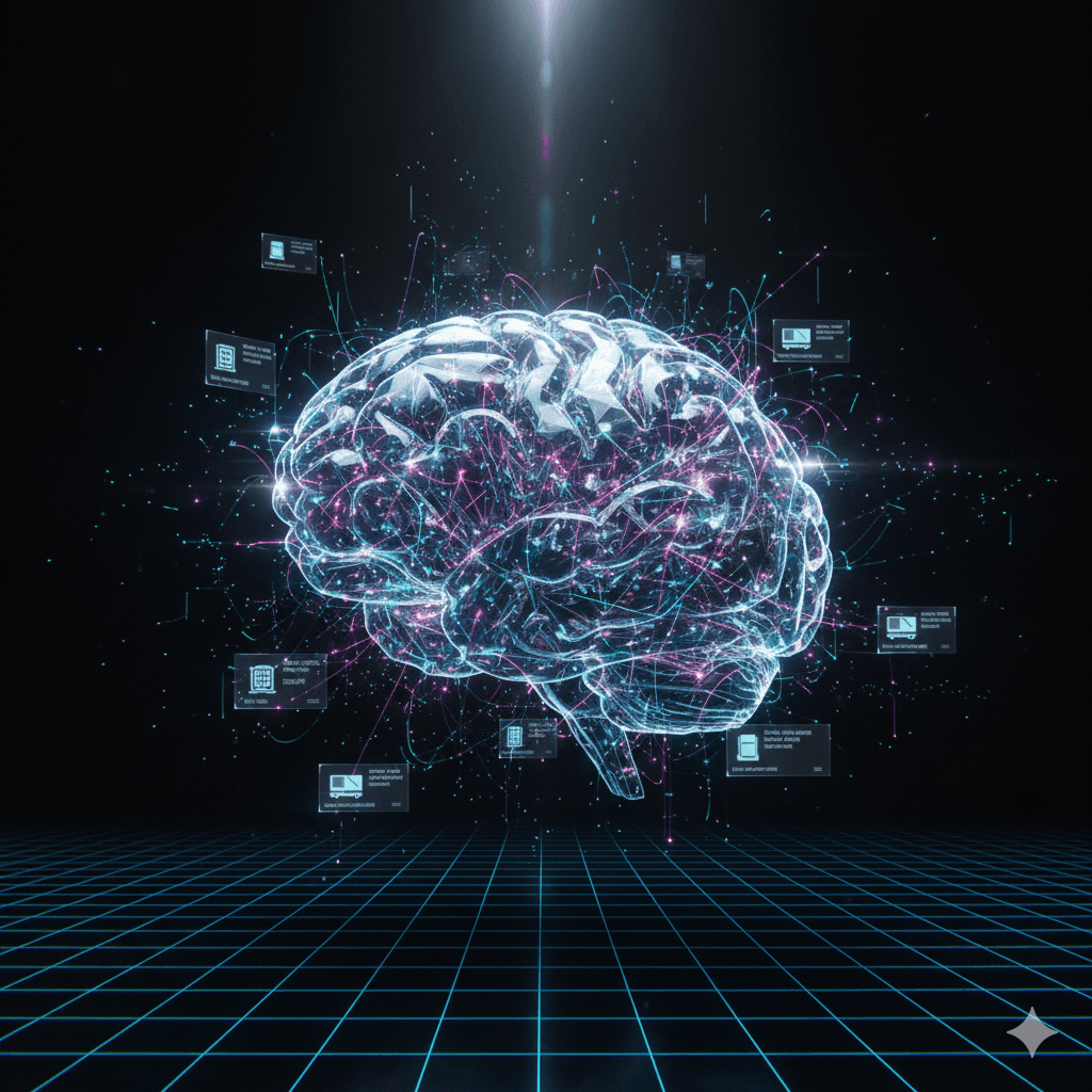 Neural network AI visualization